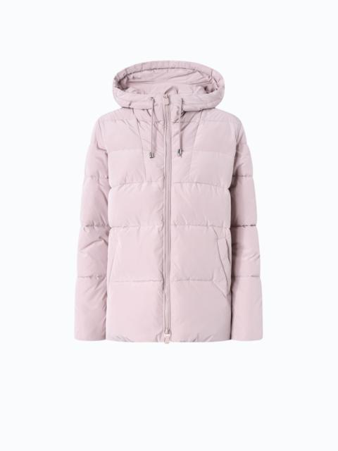 PINKO DOWN JACKET IN WATER-REPELLENT TECHNICAL CANVAS