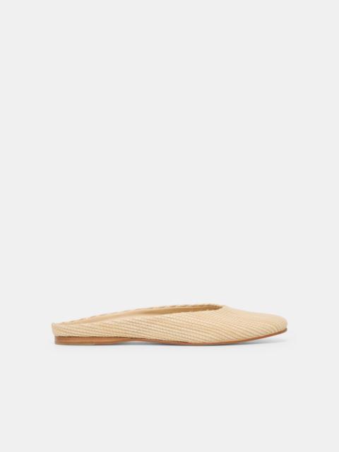 dolce vita EILA FLATS LT NATURAL RAFFIA