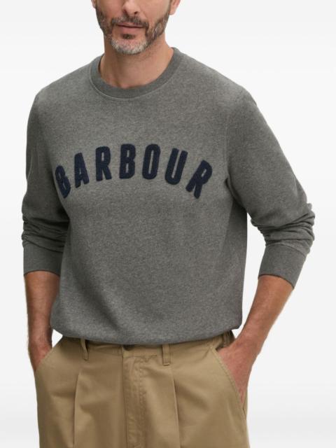 Barbour Prep logo crew-neck sweater