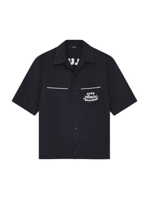 Amiri Club Amiri Camp Shirt 'Black'