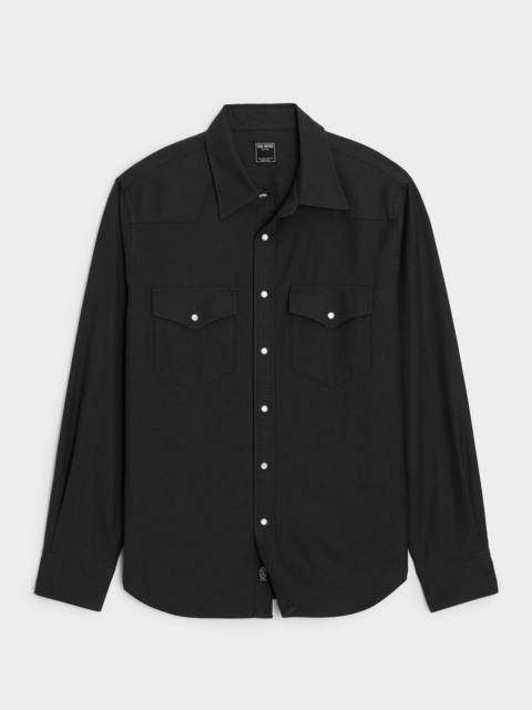 TODD SNYDER Tencel Western Shirt