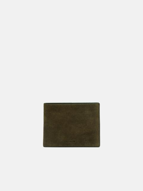 Vince Suede Bifold Wallet