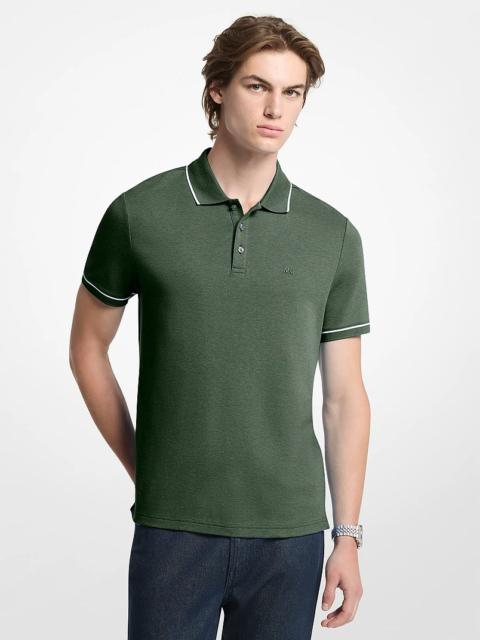 MICHAEL KORS Gramercy Cotton Polo Shirt