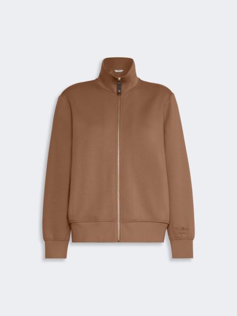 'S Max Mara CAREZZA Technical cotton jersey sweatshirt - CAMEL