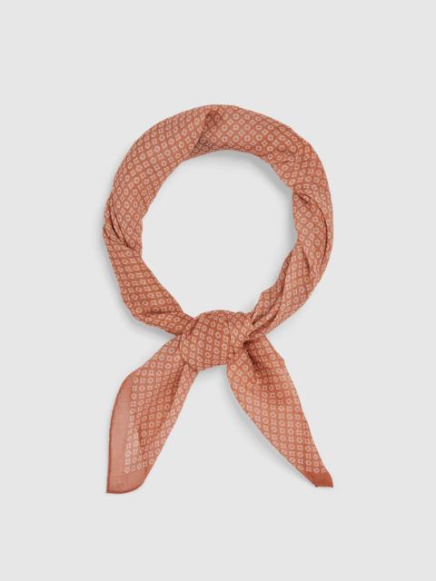 TODD SNYDER Italian Petal Neat Neckerchief