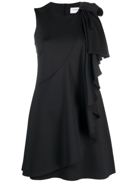 VIKTOR & ROLF Bow Volant mini dress