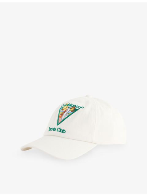CASABLANCA Pyramid Abduction Cotton Baseball Cap