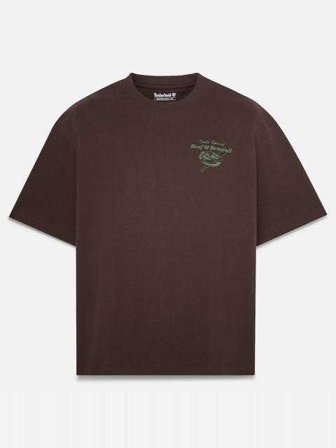 Timberland Men's Beef & Broccoli Graphic T-Shirt