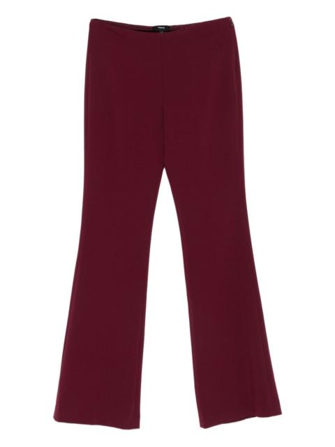 Theory flared trousers