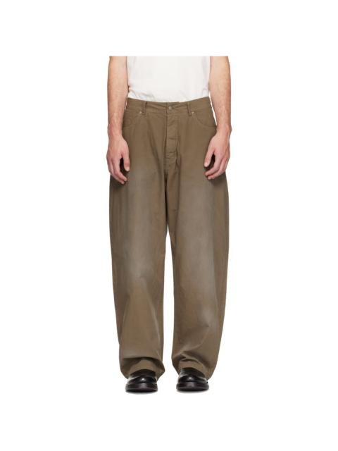 424 Khaki Big Daddy Trousers