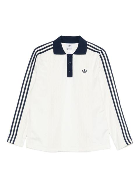 adidas Winterised soccer polo top