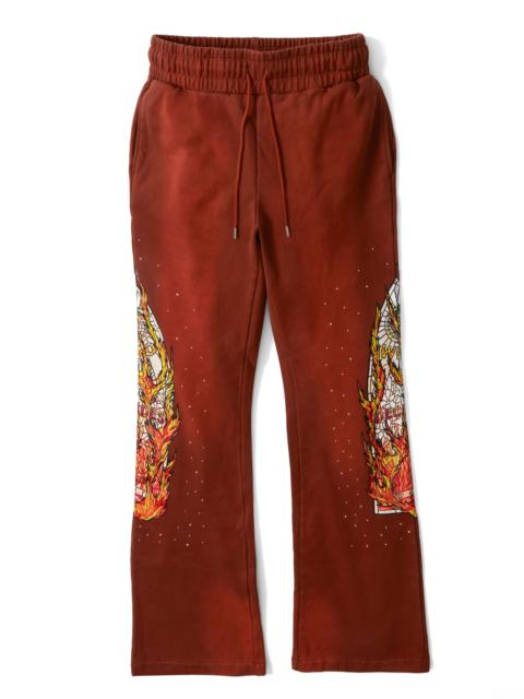 WHO DECIDES WAR FLAME GLASS SWEATPANT