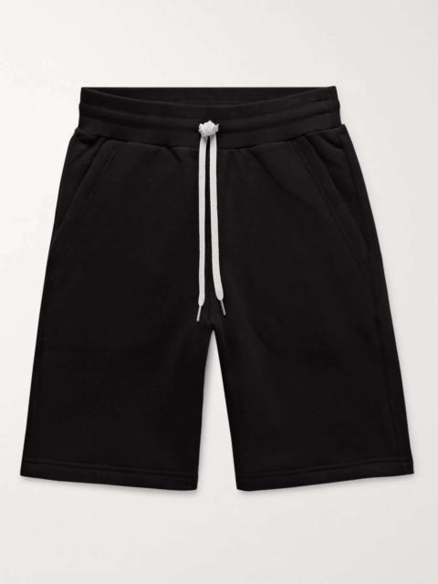 John Elliott Crimson Loopback Cotton-Jersey Drawstring Shorts