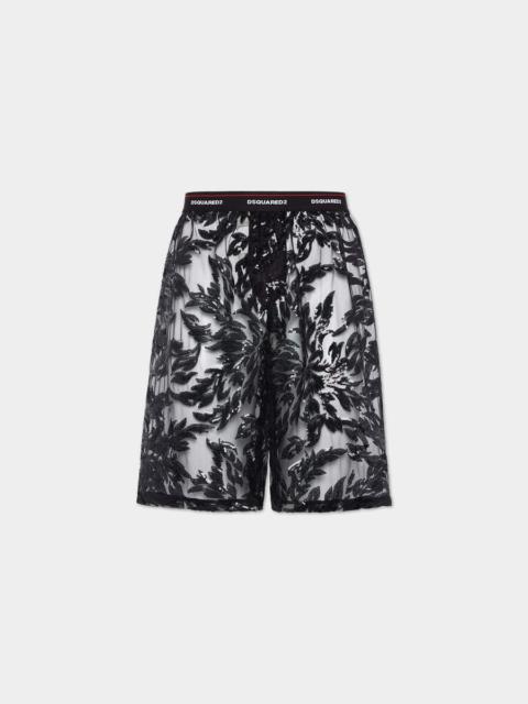 DSQUARED2 DSQUARED2 SEQUIN LOGO BOXER