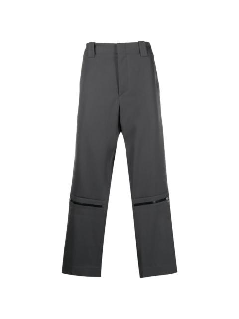 OAMC zip-detail straight-leg trousers