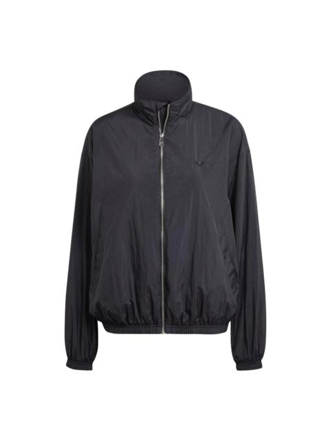 adidas (WMNS) adidas originals Premium Essentials Nylon Windbreaker Asia Sizing 'Black' IT6726