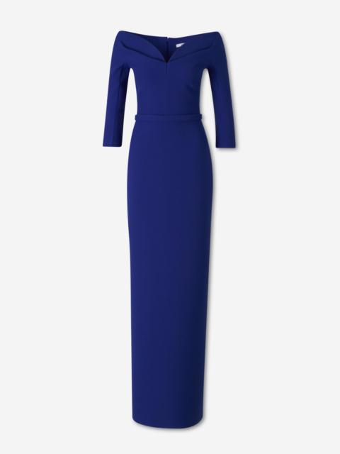 Safiyaa MAXI PLEATED DRESS