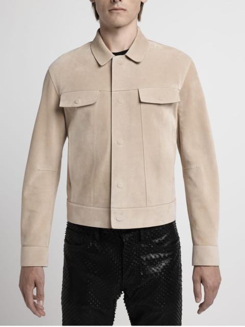 TOM FORD Men's Suede Snap-Front Western Jacket