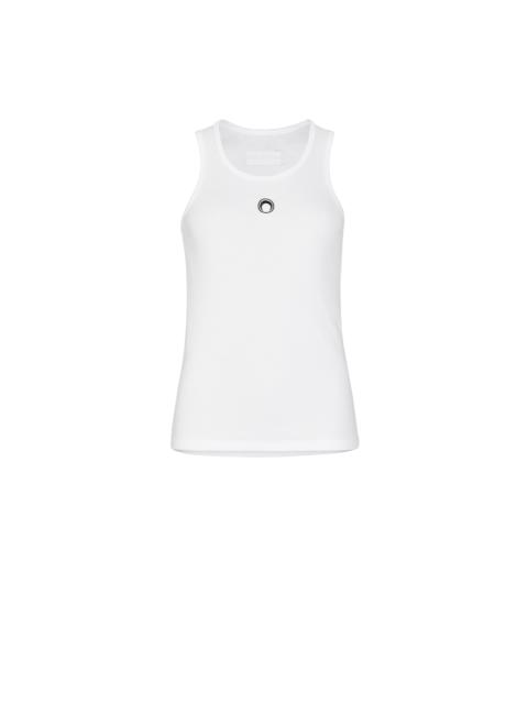 Marine Serre Organic Cotton Fitted Tank