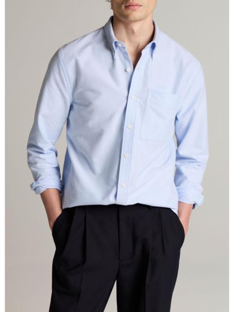 Vince Cotton Oxford Button-Down Shirt