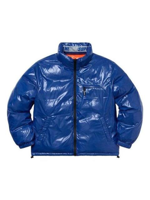 Supreme 최고 샤이 Reversible Puffy 재킷 '블루 오렌지'SUP-SS20-165