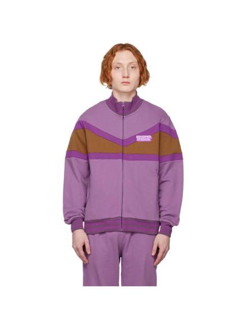 KidSuper Purple K Track Jacket