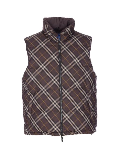 Burberry Check Reversible Padded Vest