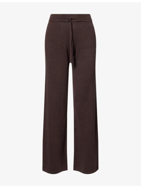 ADANOLA Straight-Leg Knitted Trousers