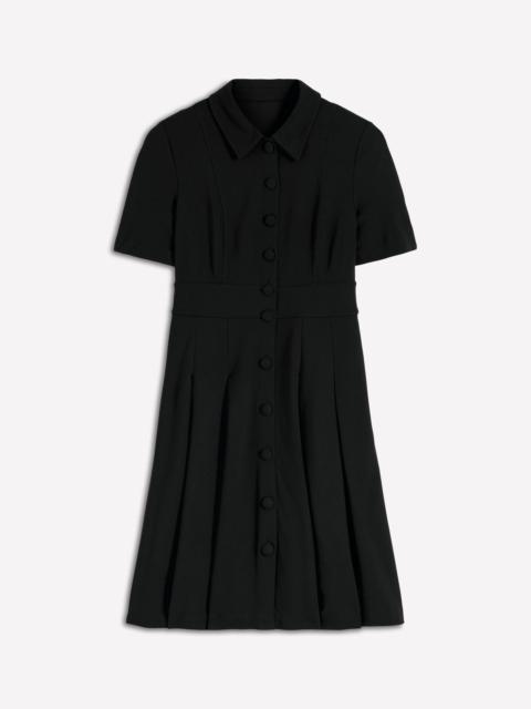BODEN Bridget Ponte Short Dress-Black