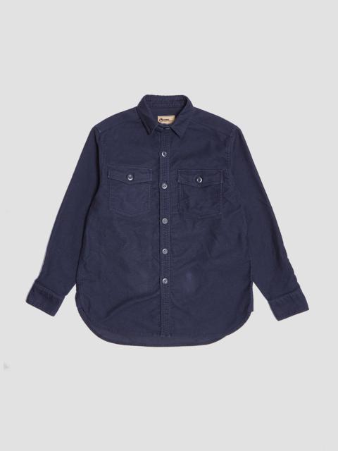 Nigel Cabourn Big Overshirt in Black Navy