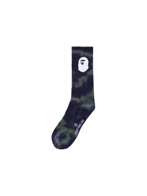 BAPE Tie Dye Socks 'Purple'