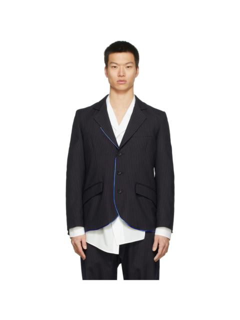 sulvam x Kozaburo embroidered shirt jacket | REVERSIBLE