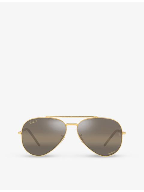 Ray-Ban RB3625 aviator-frame metal sunglasses