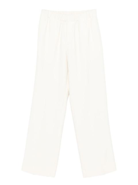 Sandro elastic-waistband trousers