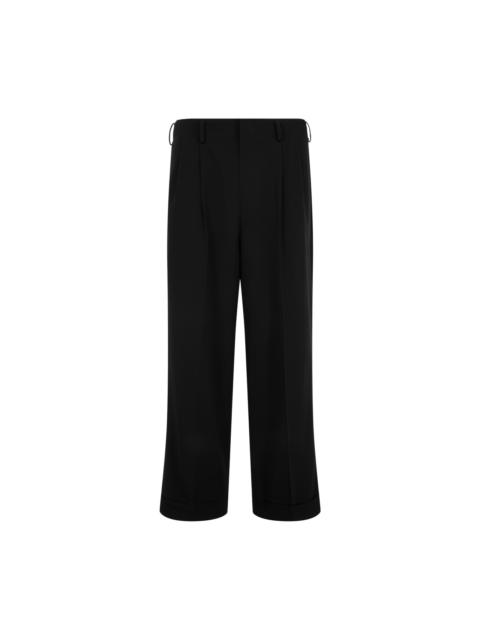 A.PRESSE WOOL WIDE TAPERED TROUSER