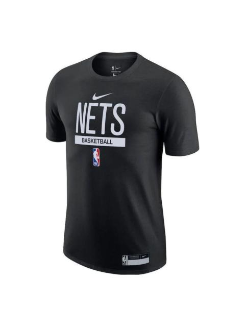 Nike Nike x NBA Brooklyn NETS T-Shirts 'Black' DR6451-010