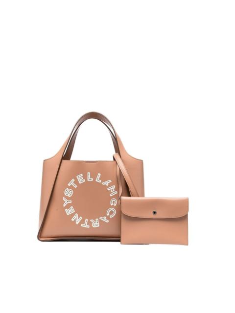 Stella McCartney embroidered-logo tote bag