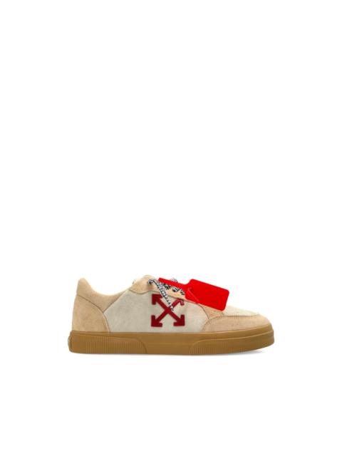 Off-White arrow-appliqué low-top sneakers