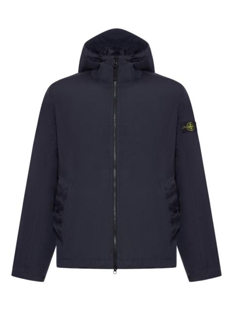 Stone Island hooded logo compass jacket