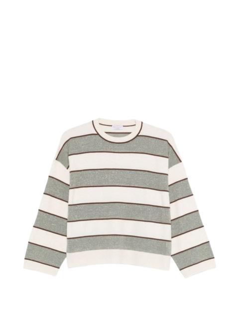 Brunello Cucinelli striped knitwear