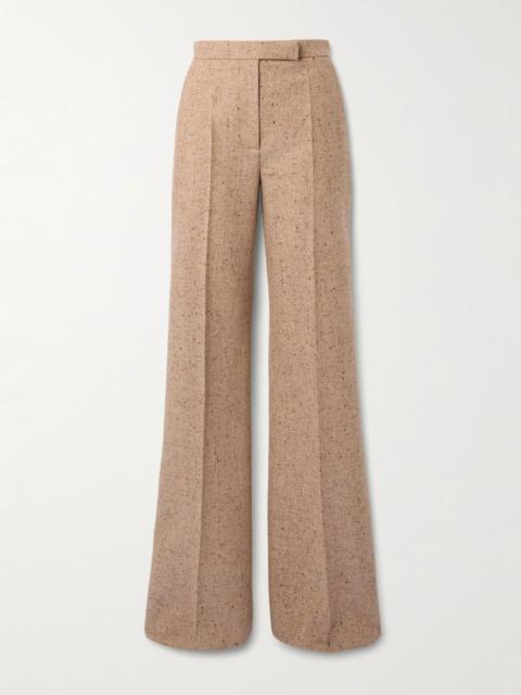 Valentino Wool wide-leg pants Beige