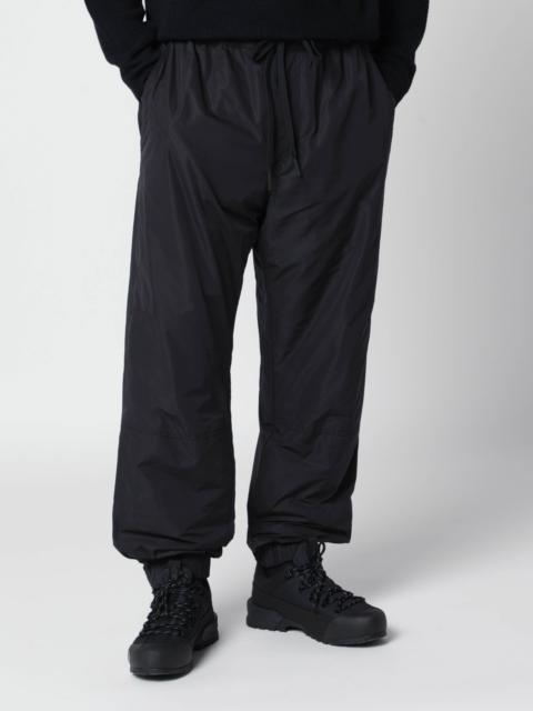 Moncler Grenoble Black trousers in technical fabric