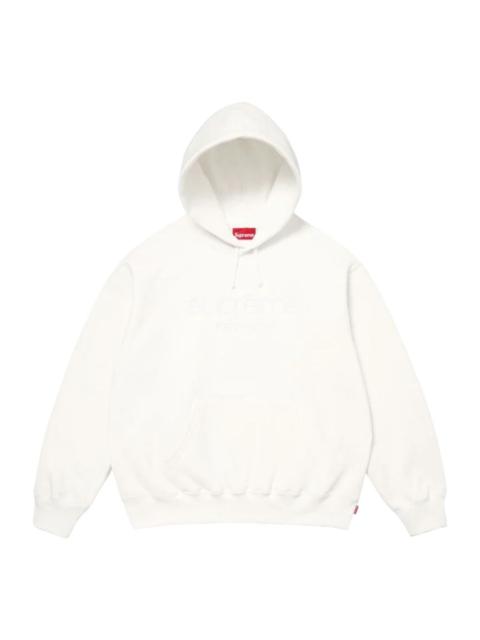 Supreme Supreme SS26 Classic Logo Hooded Sweatshirt 'White' SUP-SS26-051-WHT