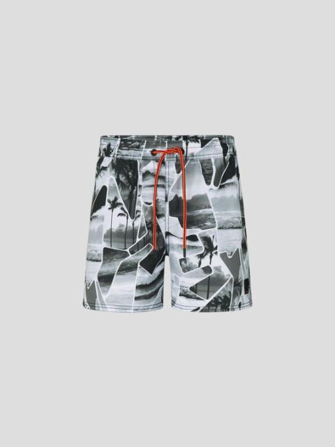 Nelson Swimming shorts in Black/White