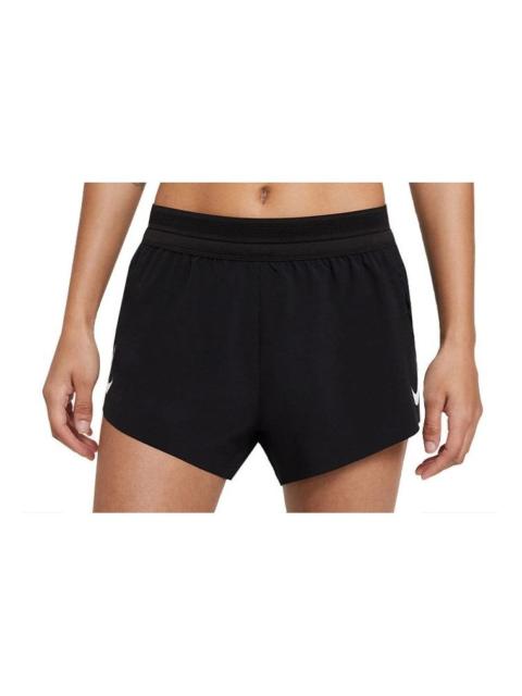 Nike (WMNS) Nike Aeroswift Running Sports Shorts Black CZ9399-010