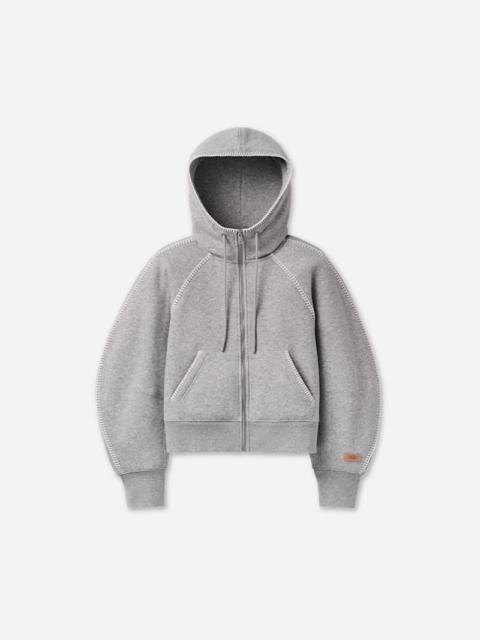 UGG ® Women's Classic Full-Zip Hoodie in Grey Heather