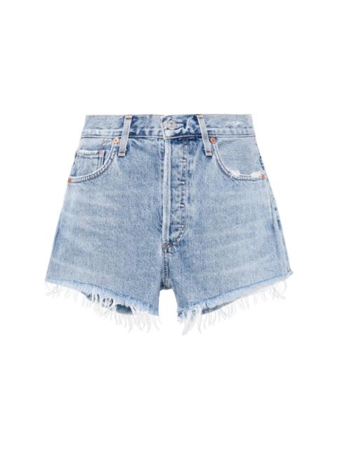 Citizens of Humanity Corey frayed denim shorts
