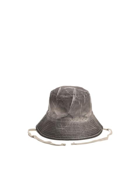 Rick Owens DRKSHDW Gilligan washed denim bucket hat