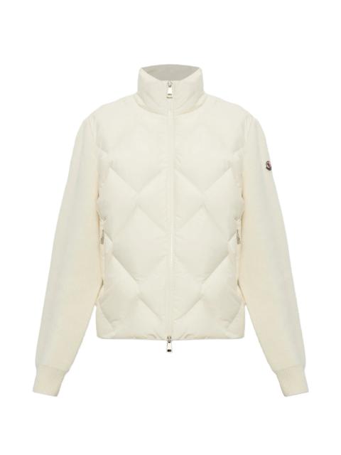 Moncler Moncler Cardigan With Quilted Front