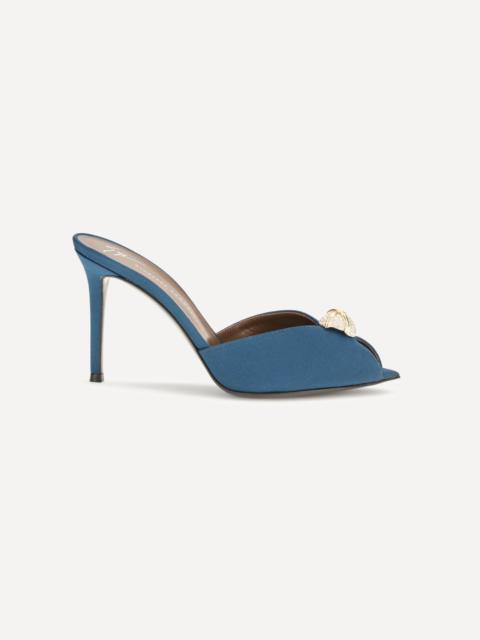 Giuseppe Zanotti Intrigo Cocktail Mules Sandals